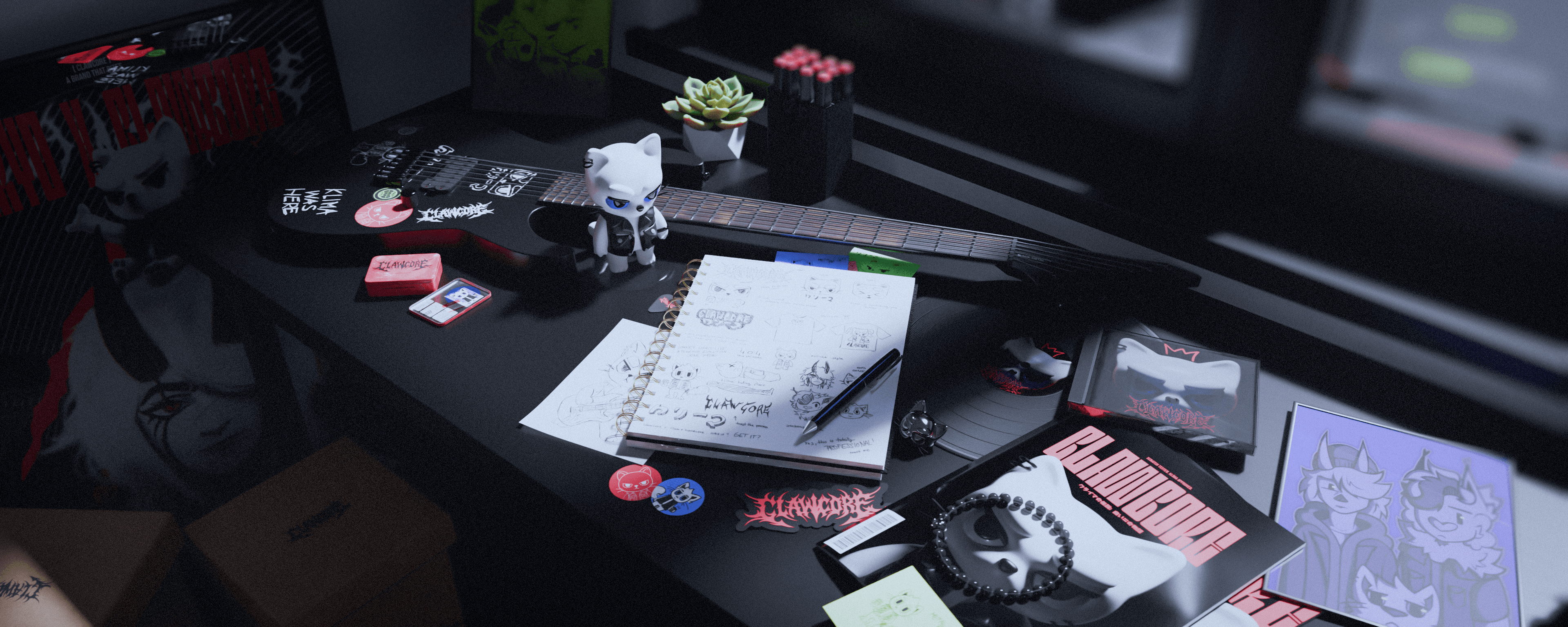 Clawcore Workstation